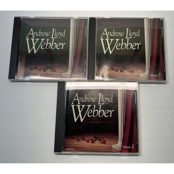 The Best of Andrew Lloyd Webber 3 Volume CD Set Soundtrack Musicals 30 Songs - Picture 9 of 9